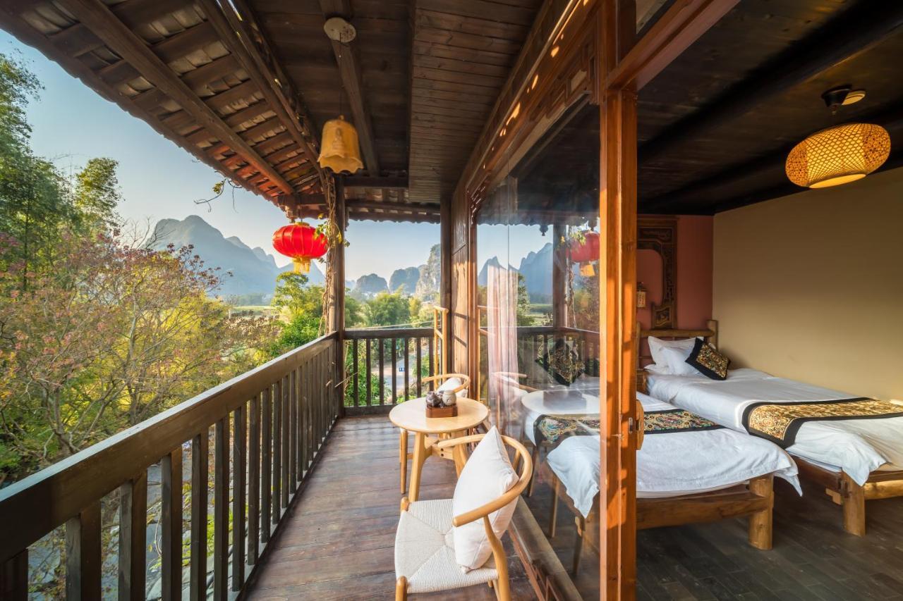 Yangshuo Tea Cozy--One Way Free Pick Up From Airport Or Ts 4 Nights Guest House Exterior photo