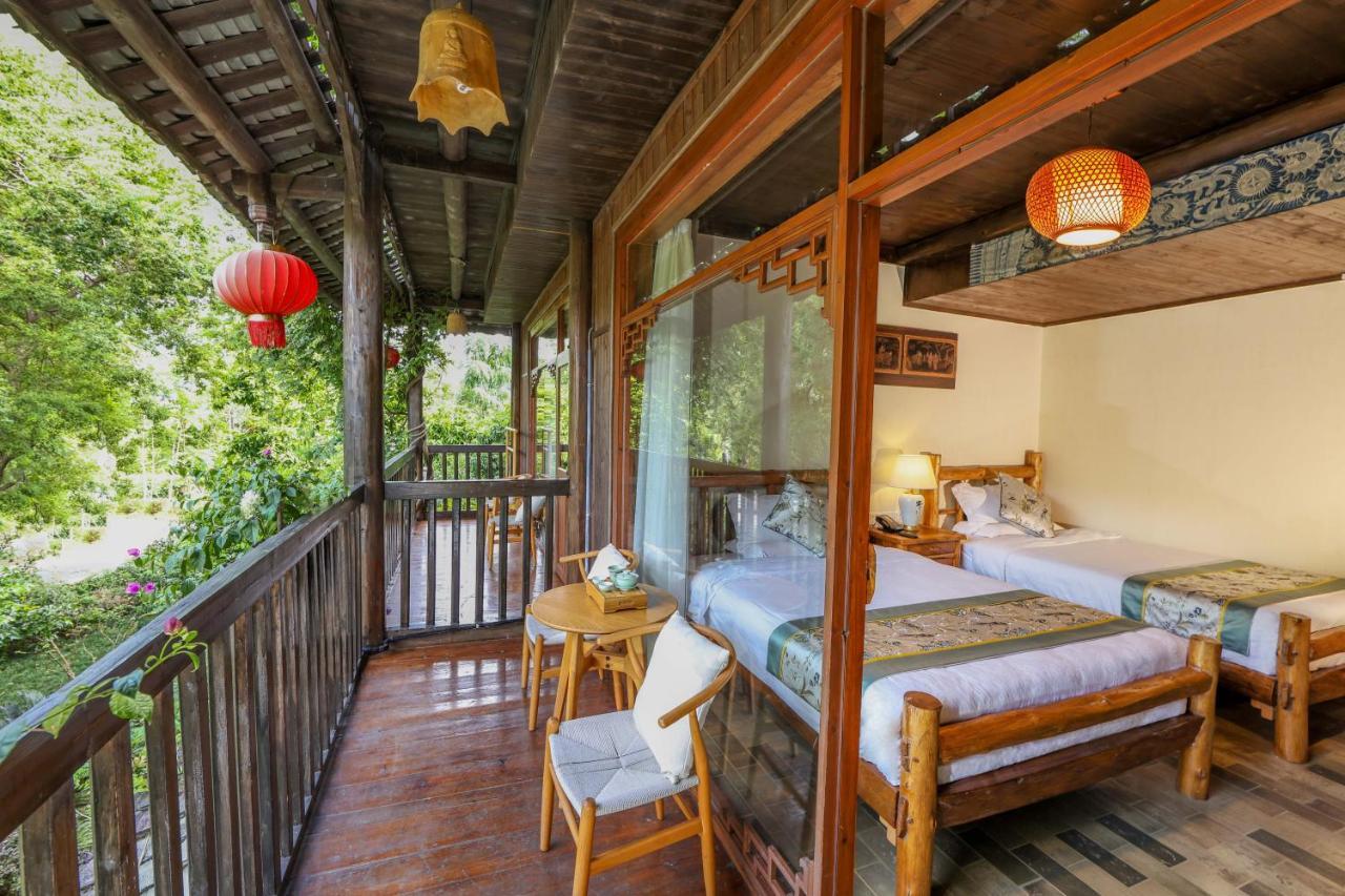 Yangshuo Tea Cozy--One Way Free Pick Up From Airport Or Ts 4 Nights Guest House Exterior photo
