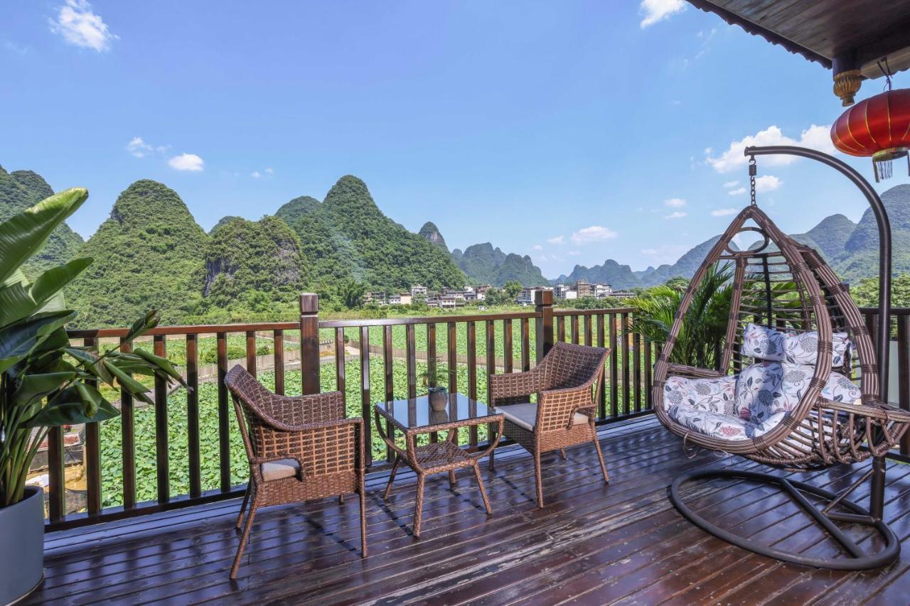 Yangshuo Tea Cozy--One Way Free Pick Up From Airport Or Ts 4 Nights Guest House Exterior photo