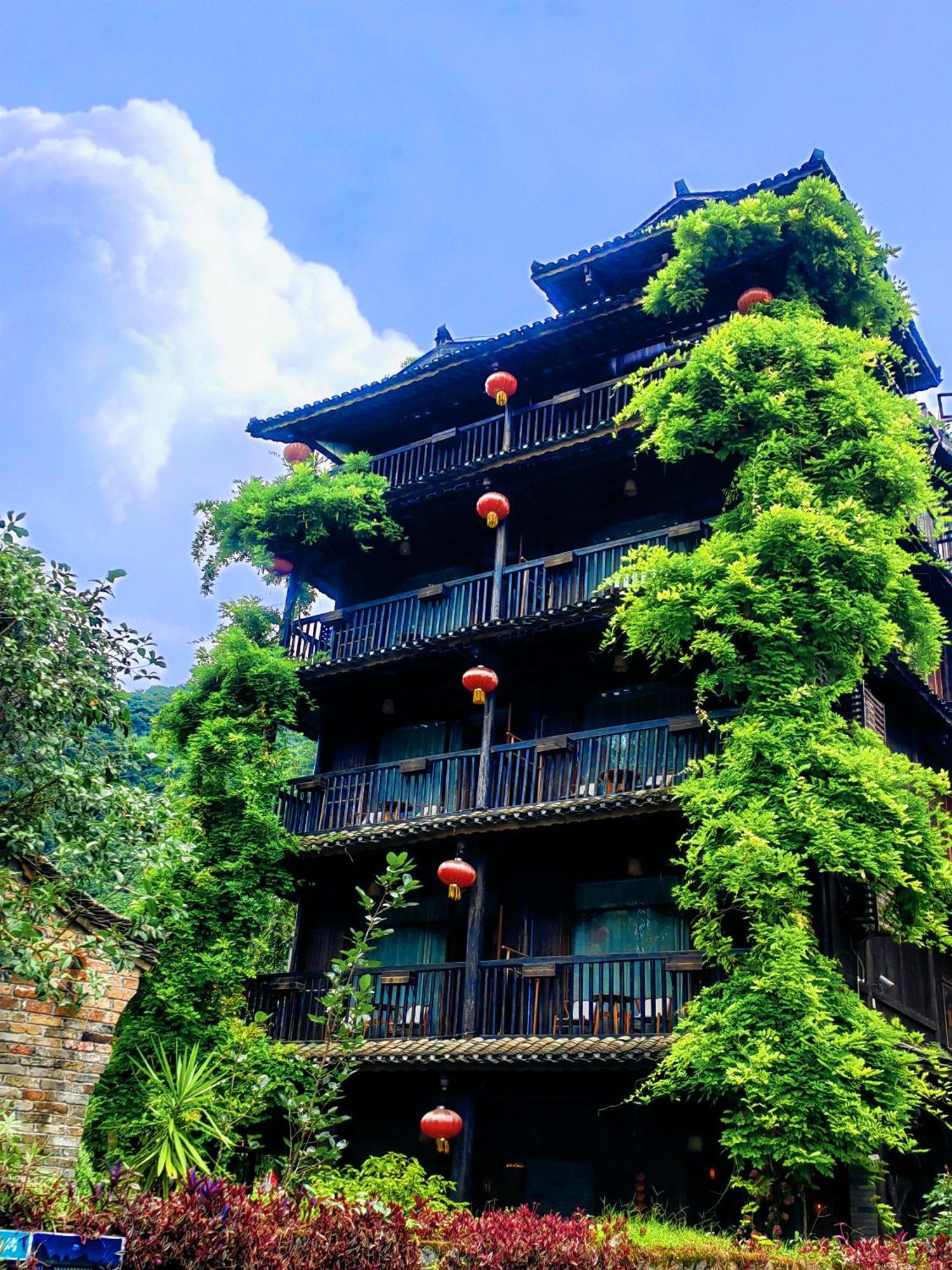 Yangshuo Tea Cozy--One Way Free Pick Up From Airport Or Ts 4 Nights Guest House Exterior photo