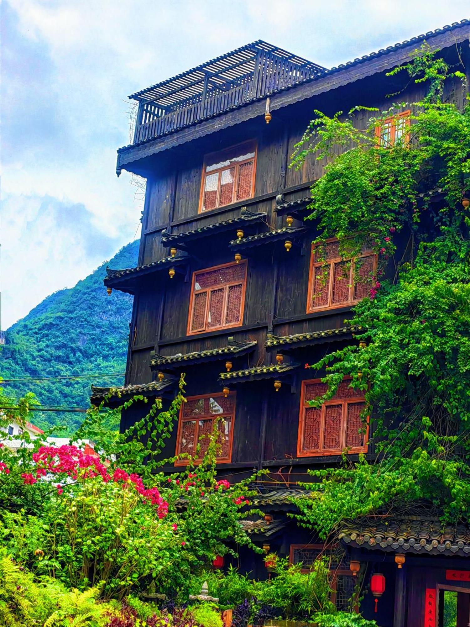Yangshuo Tea Cozy--One Way Free Pick Up From Airport Or Ts 4 Nights Guest House Exterior photo
