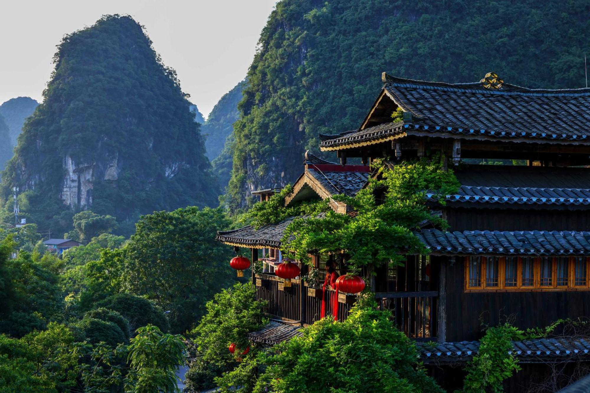 Yangshuo Tea Cozy--One Way Free Pick Up From Airport Or Ts 4 Nights Guest House Exterior photo