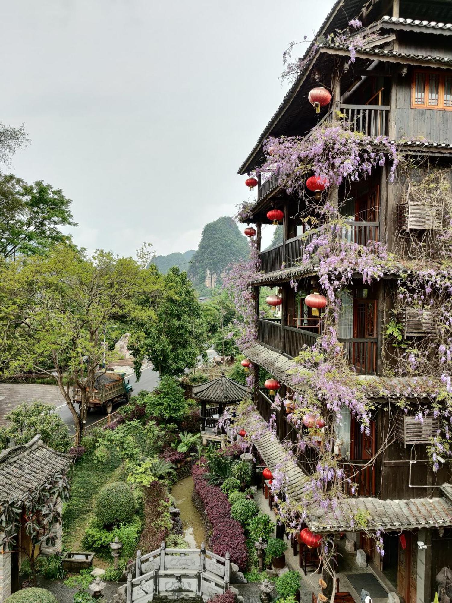 Yangshuo Tea Cozy--One Way Free Pick Up From Airport Or Ts 4 Nights Guest House Exterior photo